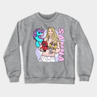 Sanna with Plushies Crewneck Sweatshirt